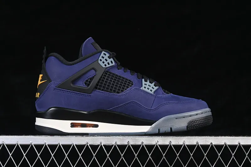 All categories Air Jordan Jordan series basketball shoes Air Jordan 4 GX foreign trade version Air Jordan 4 Retro "Lakers" AJ4 Joe 4 Lakers Purple Gold FV5029-500